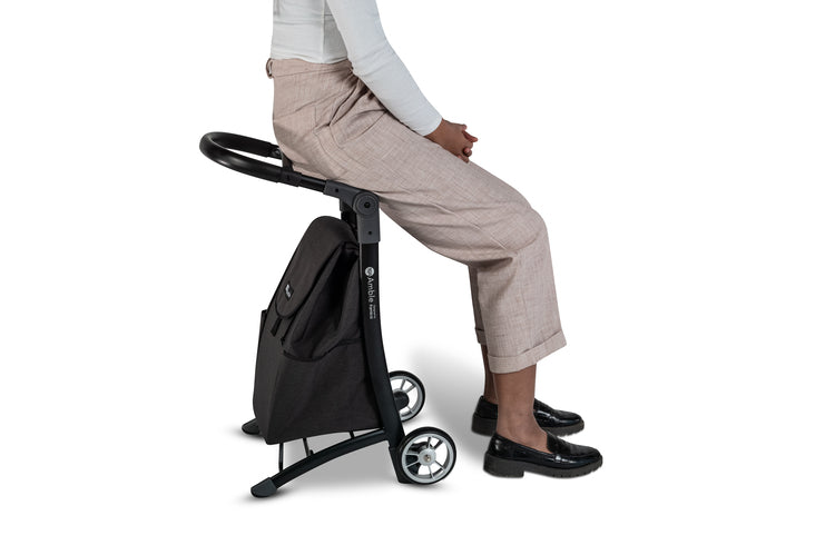 Shopping Trolley with Seat