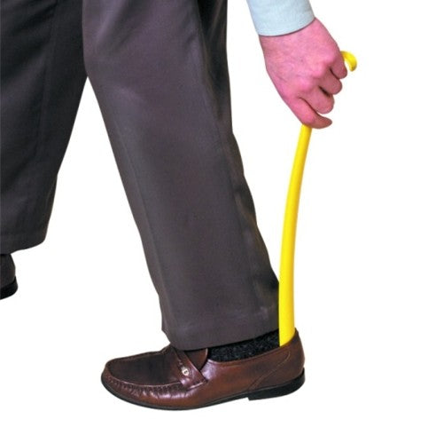 Plastic Shoehorn With Hook