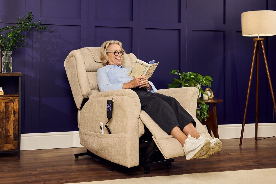 Get comfy with heat & massage as standard
