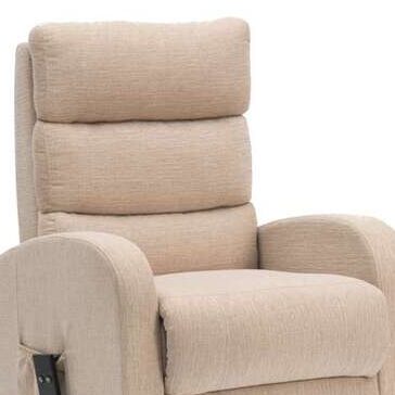 Padded backrest and seat