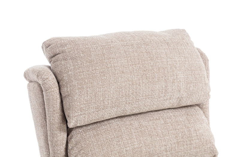 Plush waterfall back cushions