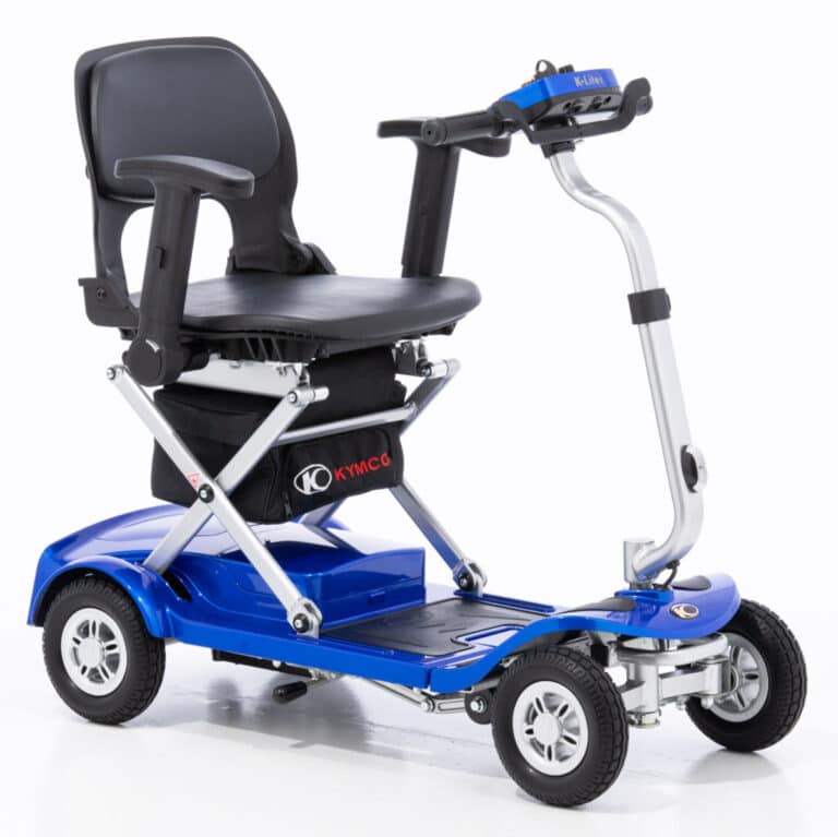 K-Lite FE Folding Mobility Scooter Blue