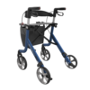 Space LX Rollator BLue Rear On