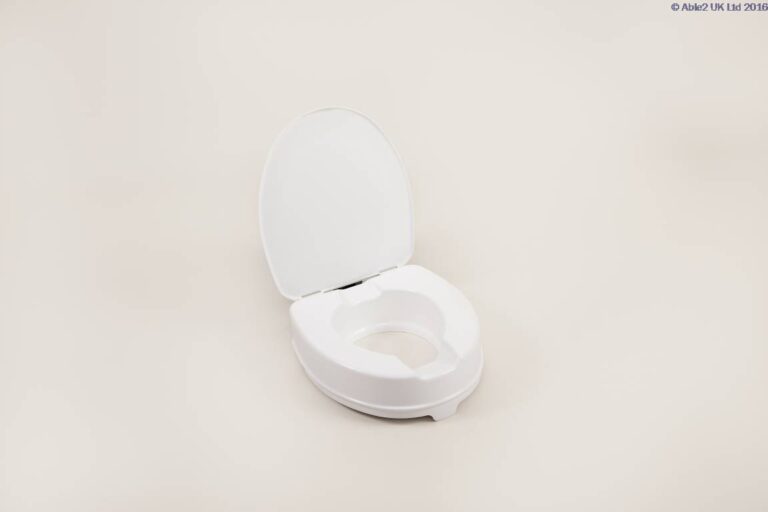 Atlantis Raised Toilet Seat 4 Inch With Lid