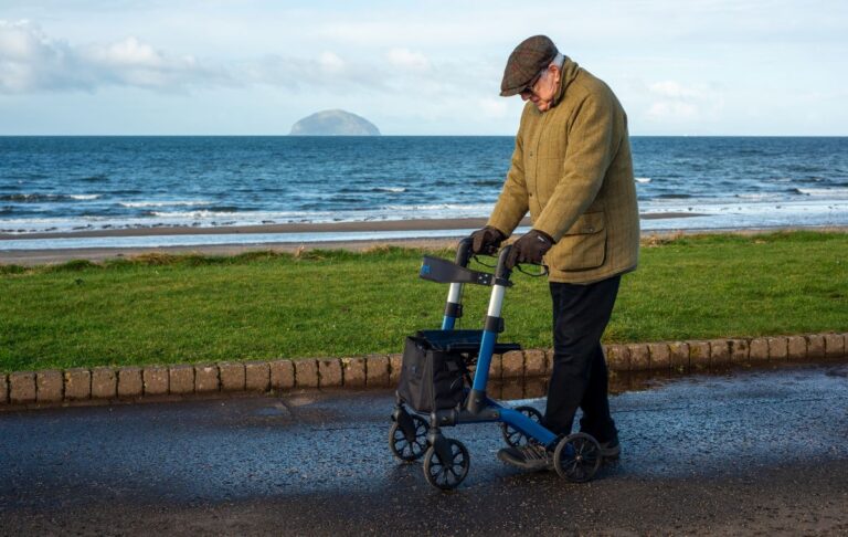 Four-wheel Folding Rollator