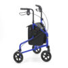 Aluminium Tri Wheel Walker Blue